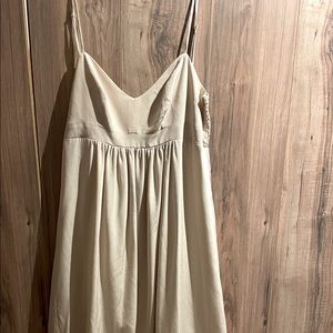 Amanda Uprichard Maxi Silky Dress Blush M